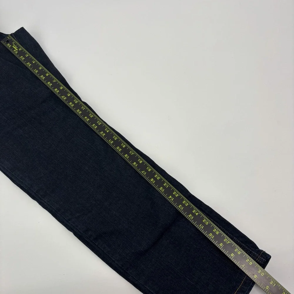 Levis 541 Dark Wash Straight Leg Blue Denim Jeans Mens 34x32 Cotton Blend